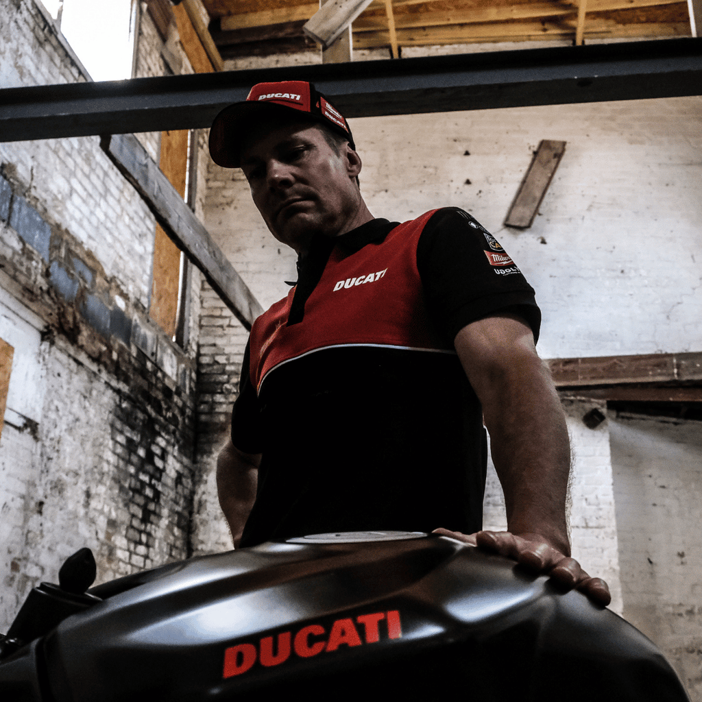 Milwaukee Tools x Ducati Polo Shirt | Michael Dunlop Team Wear