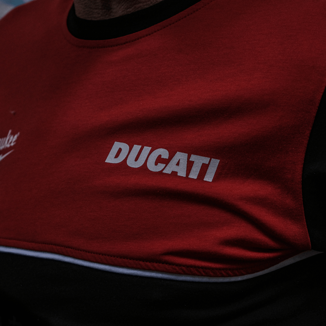 Milwaukee Tools x Ducati Team Wear Racing Tee - 100% Cotton Black