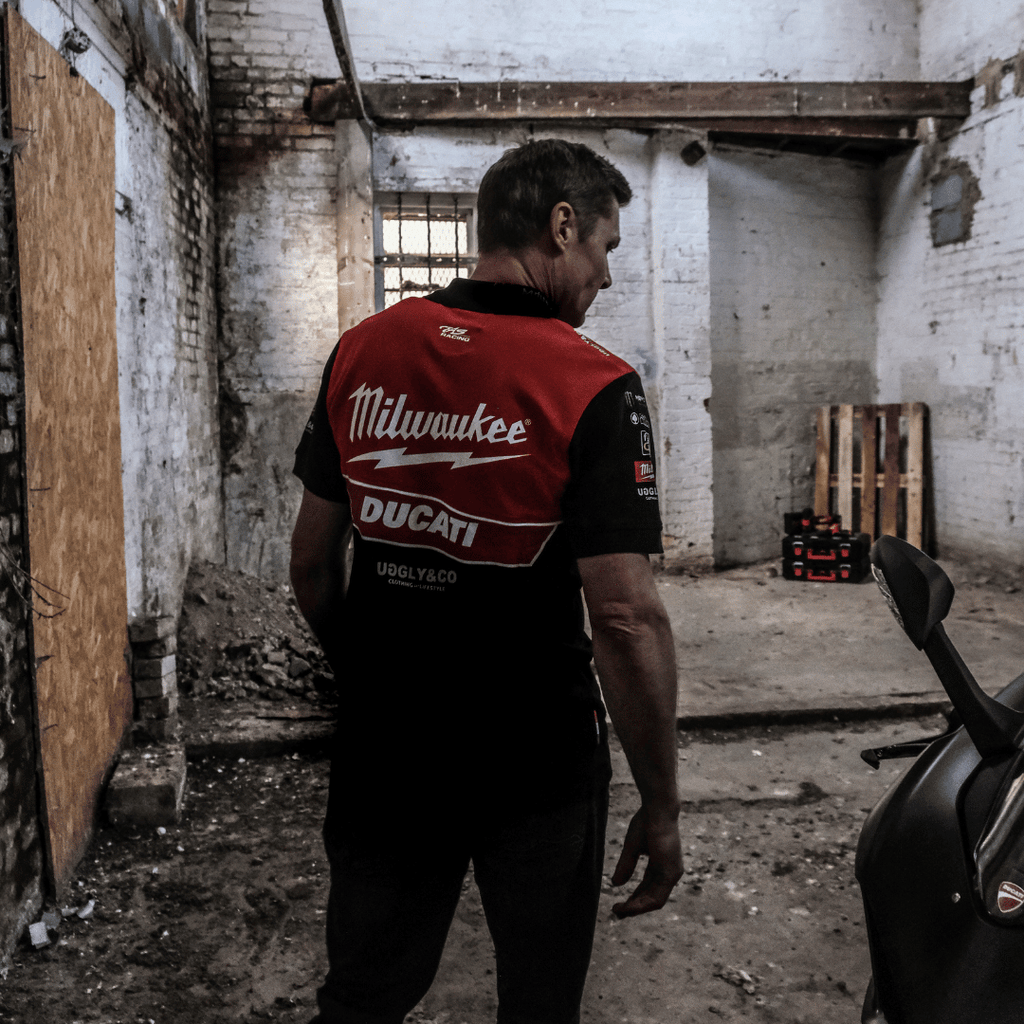 Milwaukee Tools x Ducati Polo Shirt | Michael Dunlop Team Wear