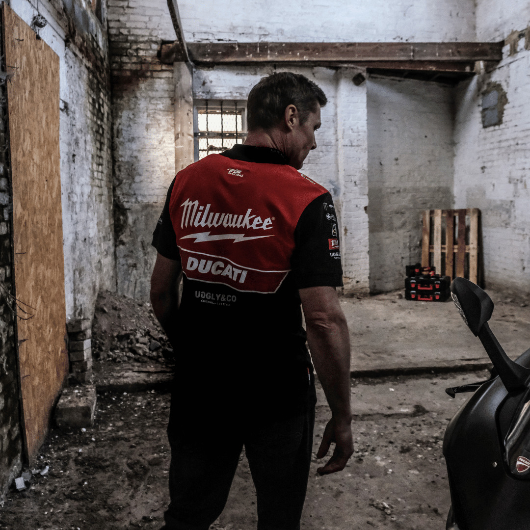 Milwaukee Tools x Ducati Polo Shirt | Michael Dunlop Team Wear