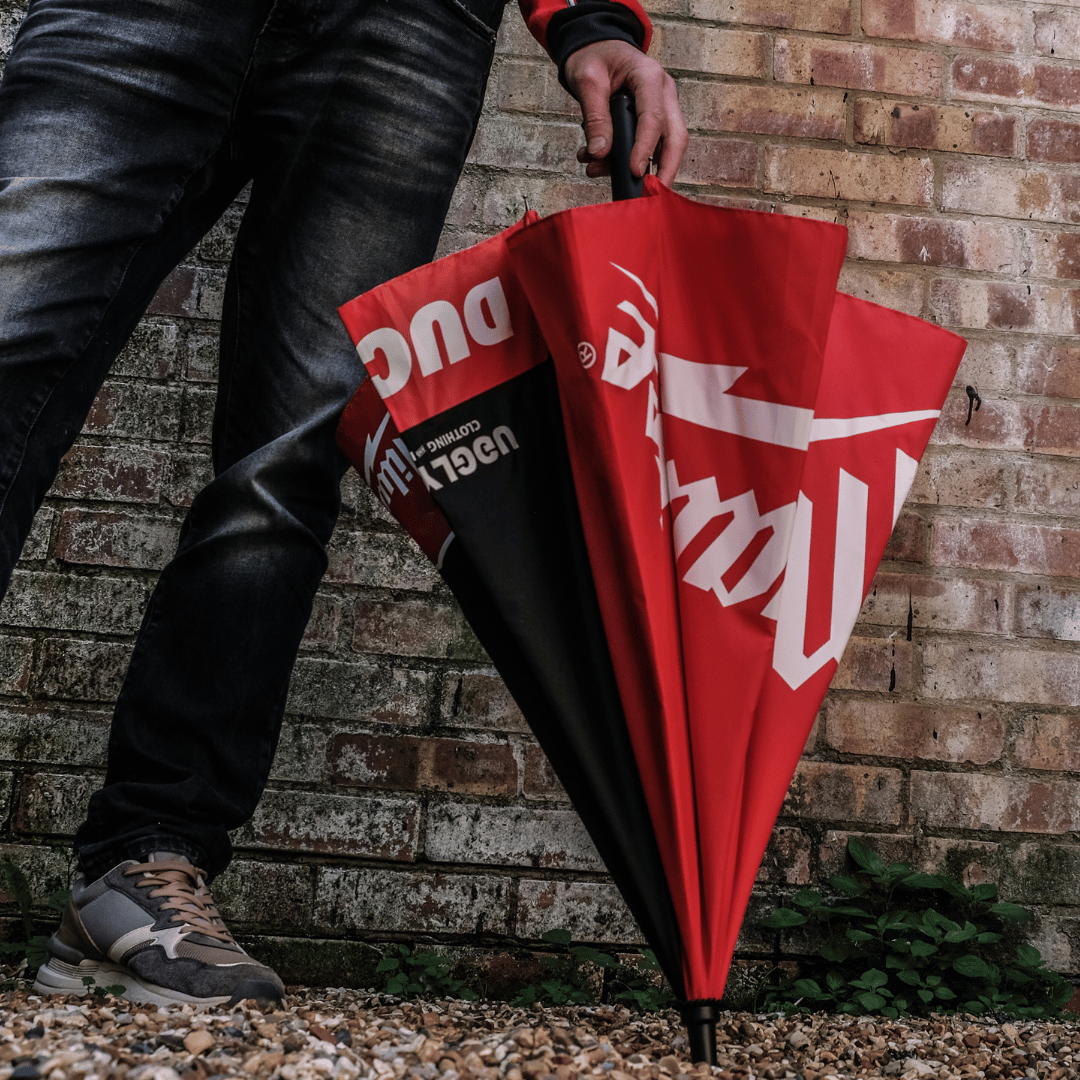 Milwaukee Tools x Ducati Racing Umbrella | Uggly & Co Team Gear