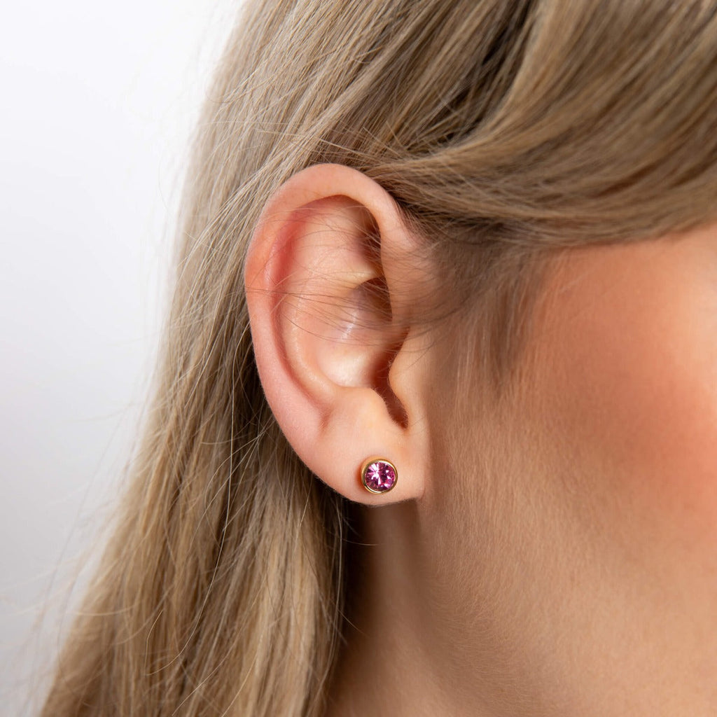 Crystal Birthstone Earrings