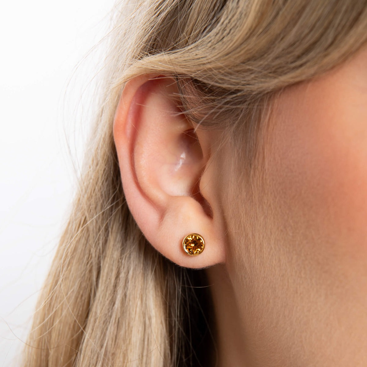Crystal Birthstone Earrings