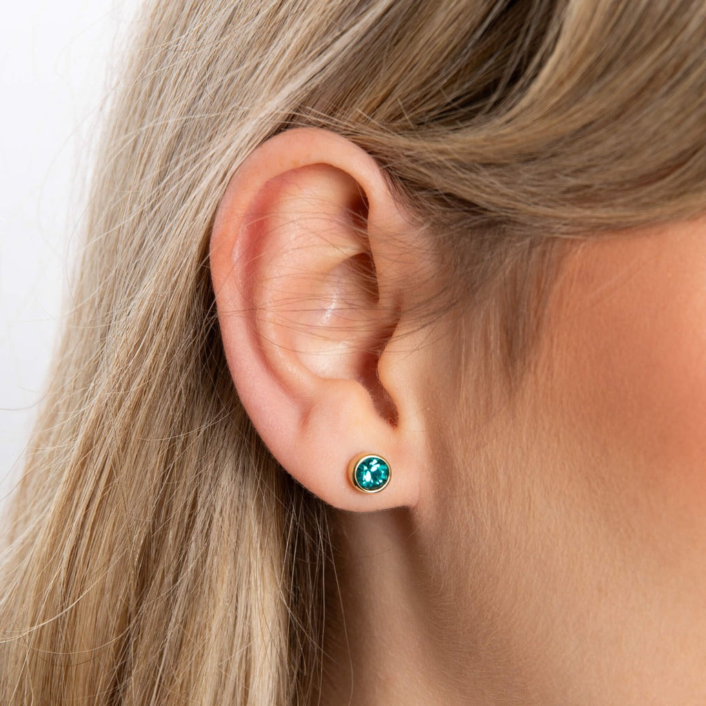Crystal Birthstone Earrings