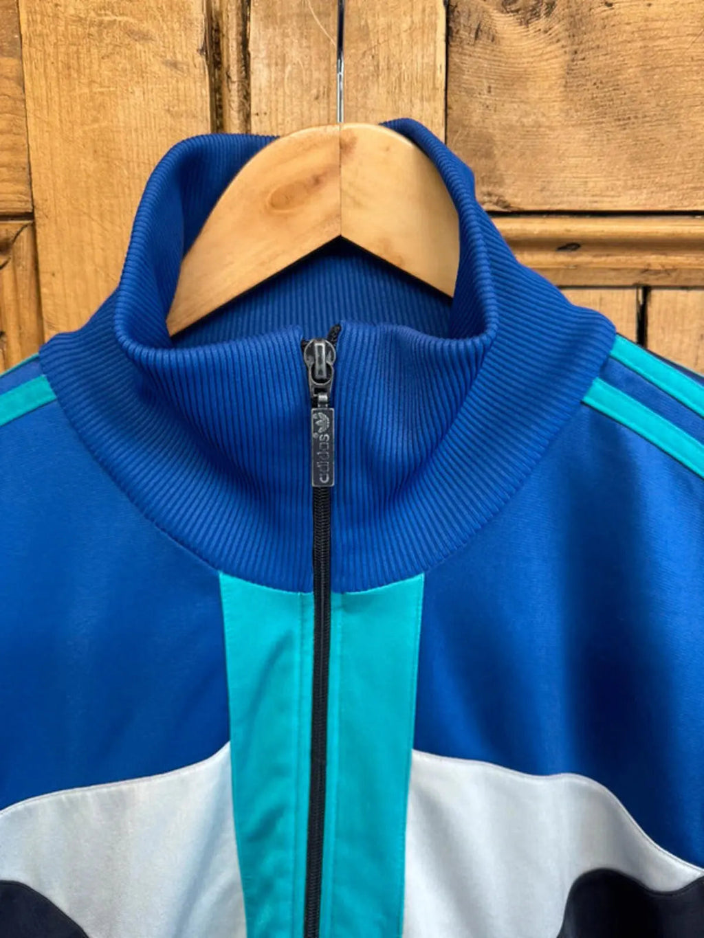 Vintage Early 90s Adidas Men’s Tracksuit Top Large Jumper Sweater