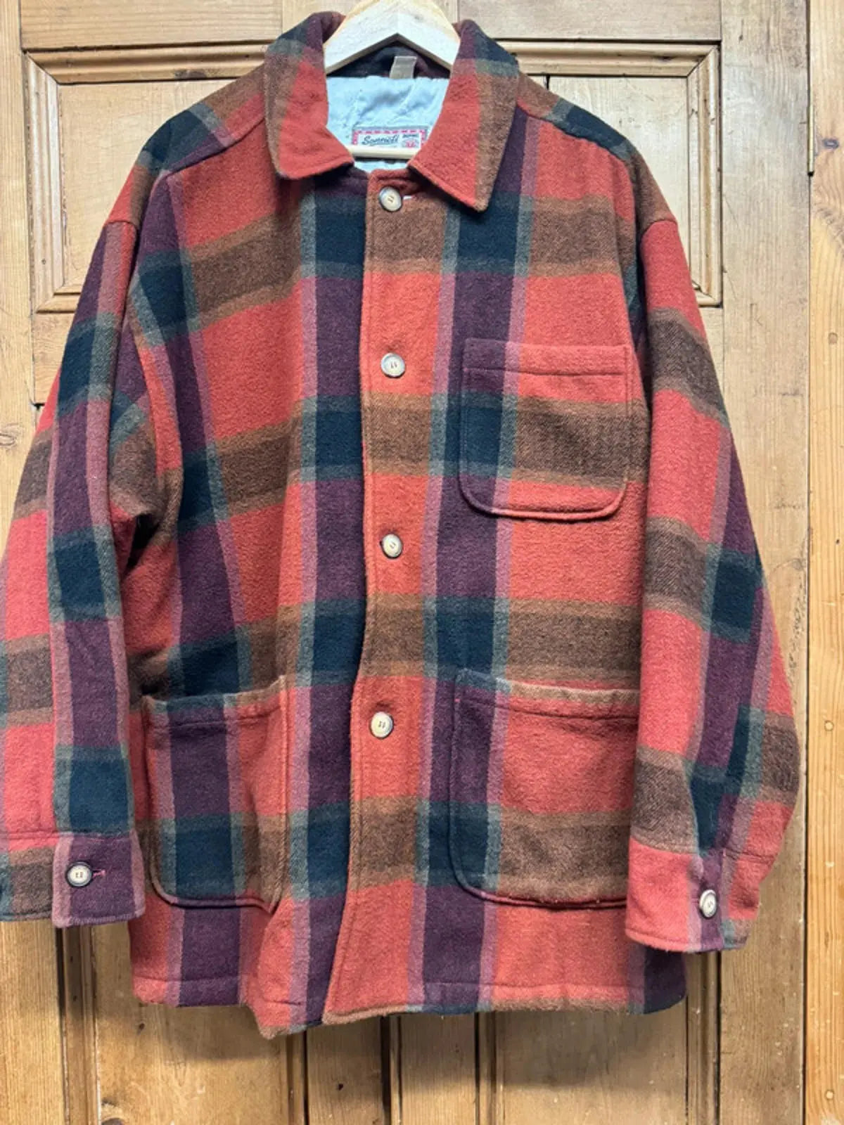 Original Vintage 90s Sonneti Men’s Carpet Coat Jacket XL