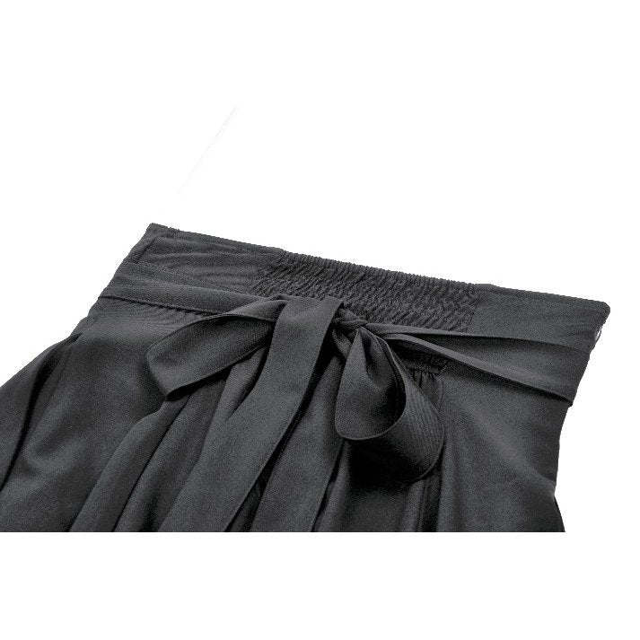 Dark in Love Gloria Black Floor-Length Corset Skirt – Gothic Lace