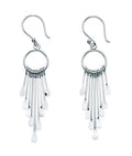 Gecko Jewellery Sterling Silver Multi-Stick Drop Earrings for Women