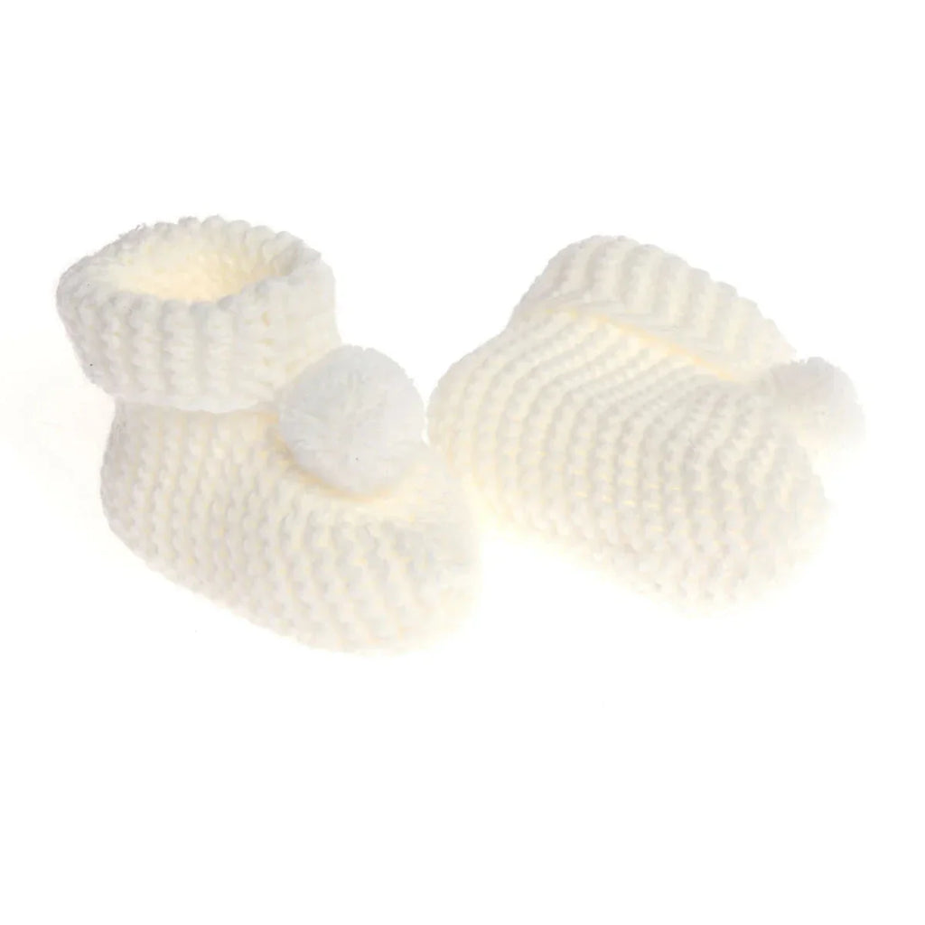 HelloBaby Girls Bootie - Ecru