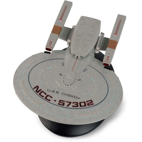#110 U.S.S. Chekov Springfield Class Model Die-Cast Ship (Eaglemoss / Star Trek)