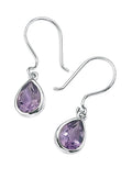 Gecko Jewellery Sterling Silver Teardrop Stud Earrings for Women