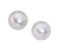 Gecko Jewellery Sterling Silver Freshwater Pearl Stud Earrings