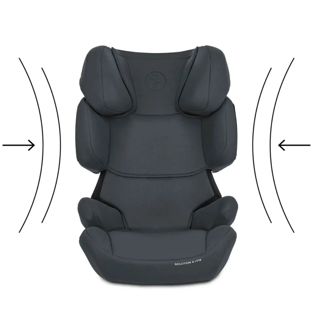 Cybex Solution X i-Fix Group 2/3 Car Seat - Cobblestone Grey