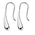 Gecko Jewellery Sterling Silver Long Drop Earrings for Women