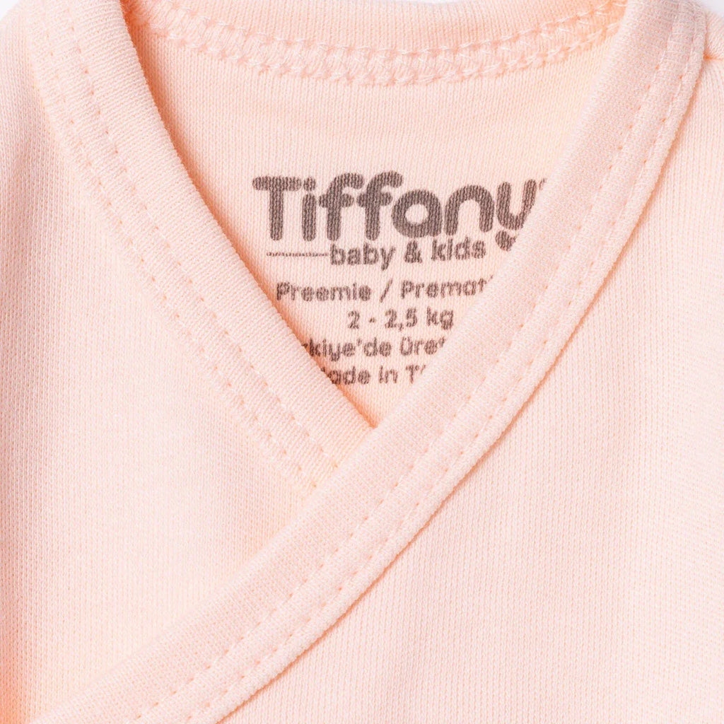 Tiffany 100% Cotton Tiny Baby Set - Ecru