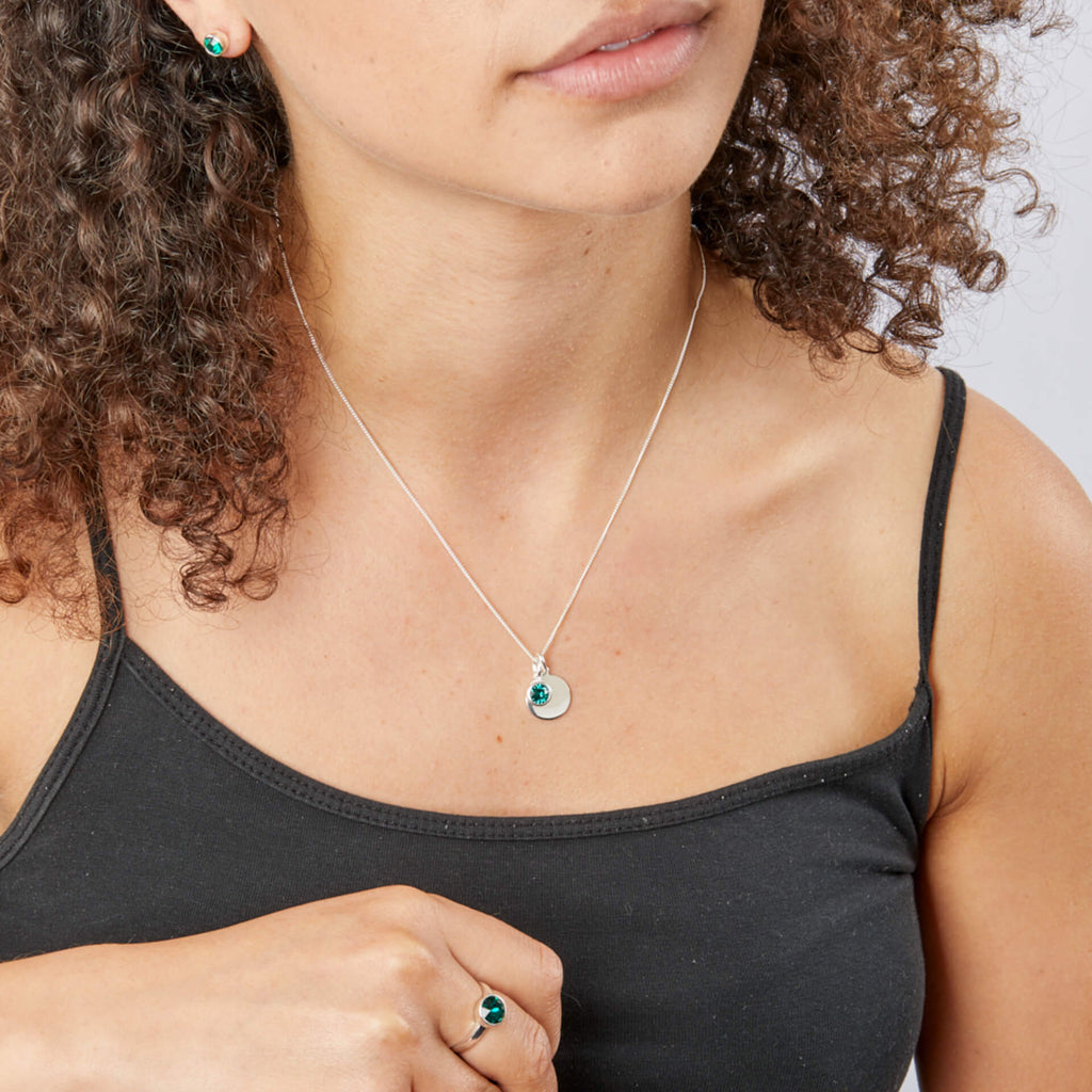 Crystal Birthstone Earrings