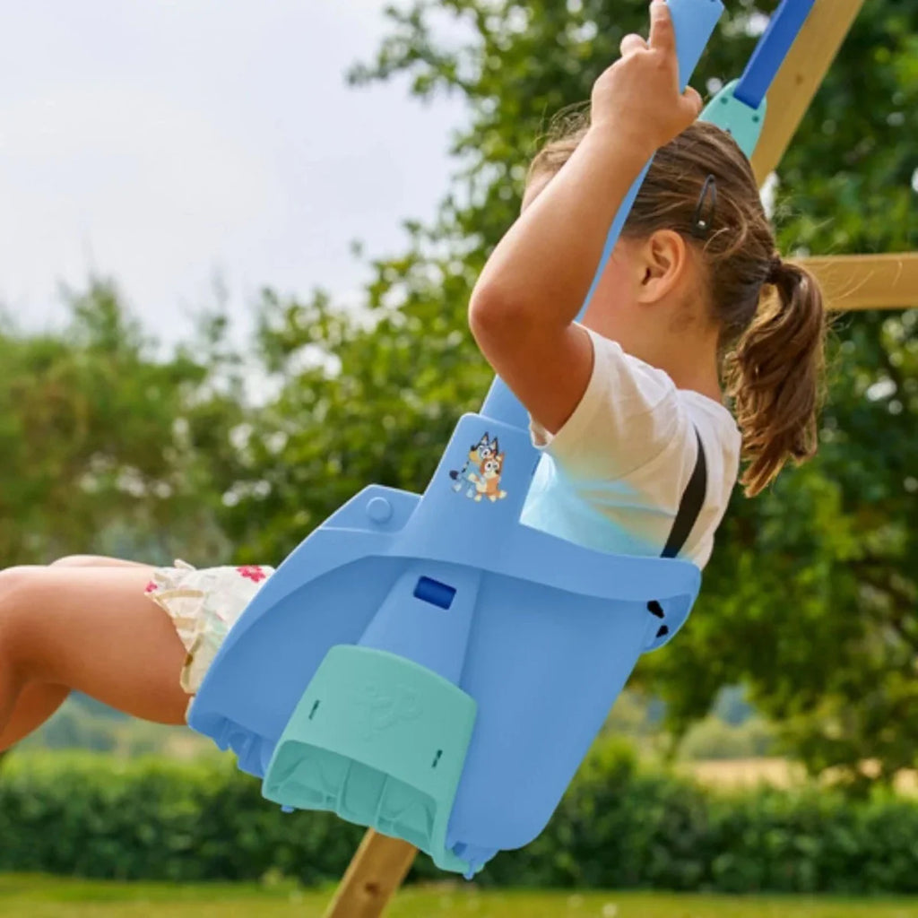 TP Metal Double Swing Set with Bluey Quadpod