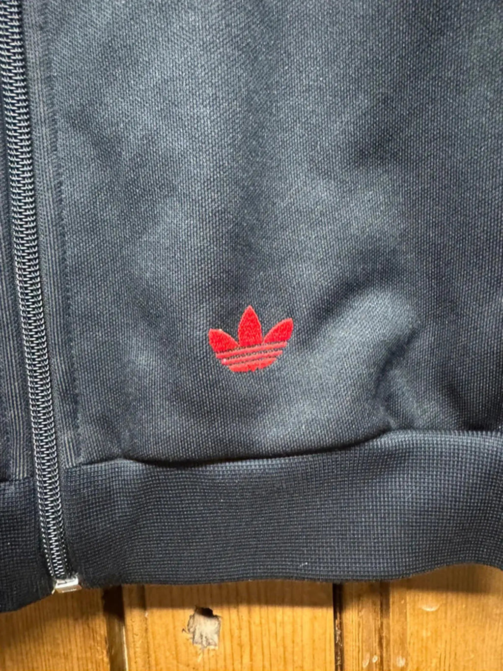 A Vintage Adidas Originals Trimm Trab Tracksuit Top Mens Small Retro