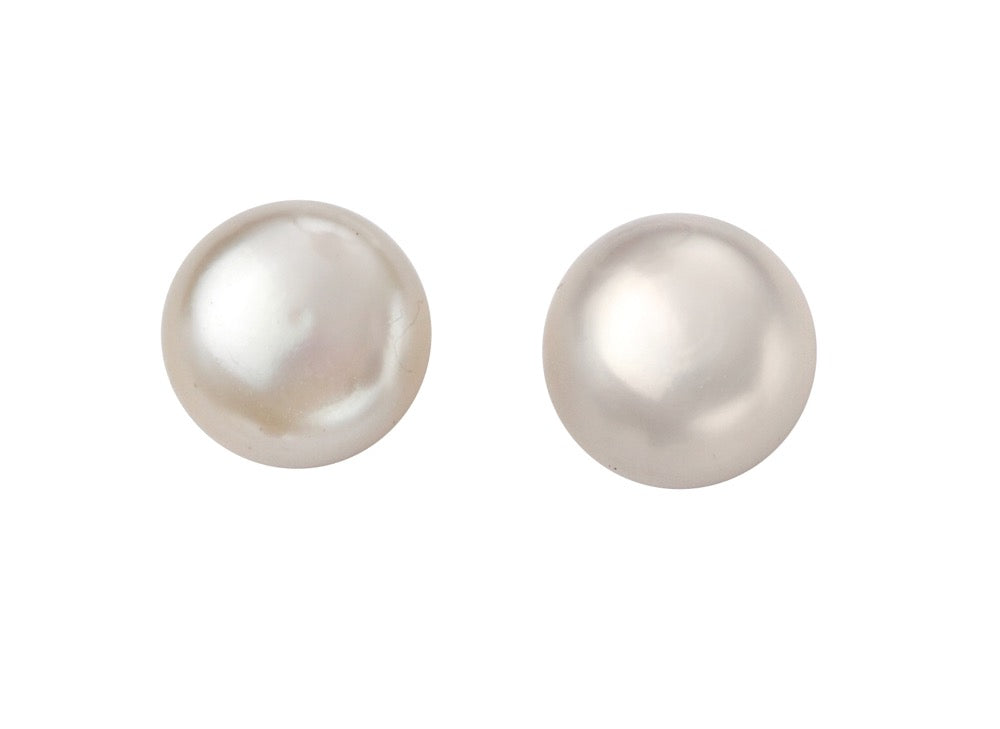 Gecko Jewellery Sterling Silver Freshwater Pearl Stud Earrings