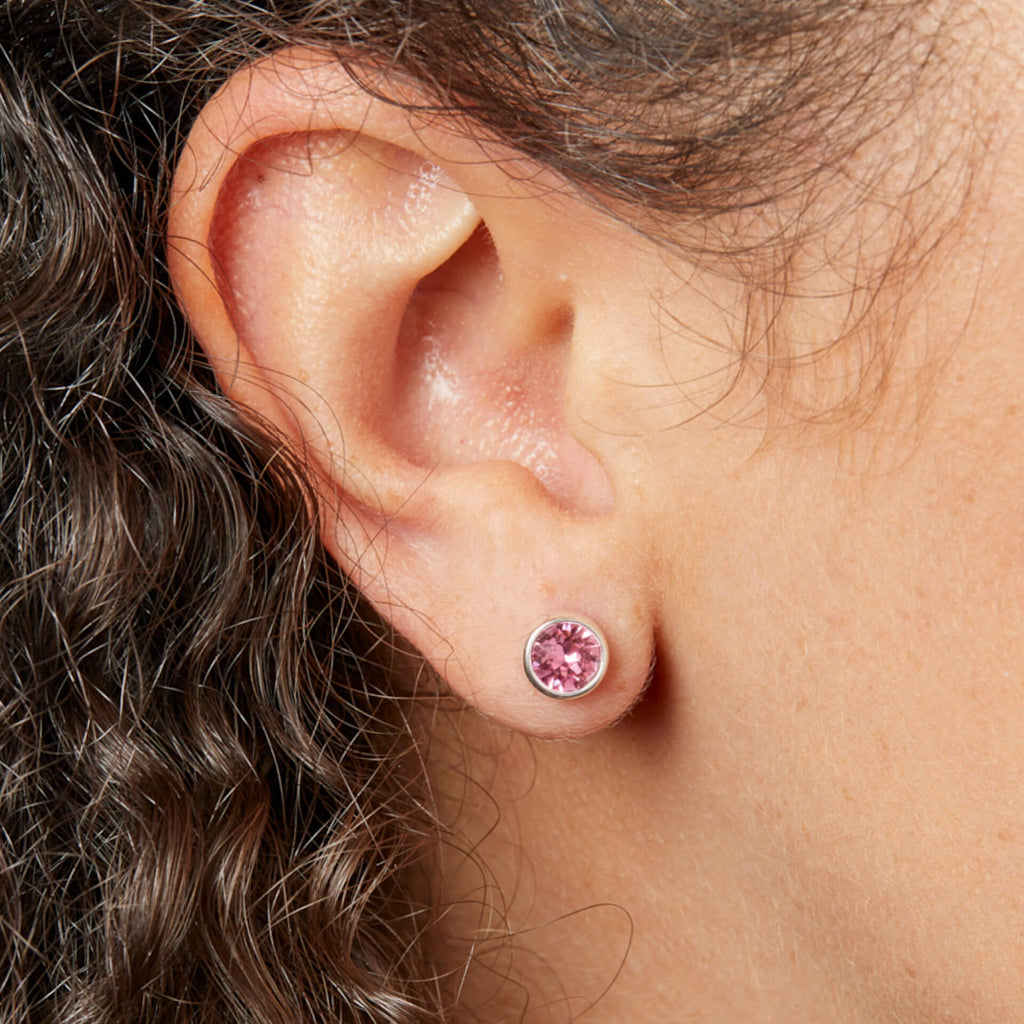 Crystal Birthstone Earrings