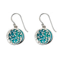 Gecko Jewellery Turquoise Two Piece Drop Earrings in Sterling Silver