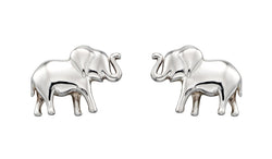 Beginnings Sterling Silver Baby Elephant Stud Earrings | Anti-Tarnish
