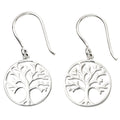 Tree of Life Drop Earrings | Sterling Silver by Gecko Jewellery Retail