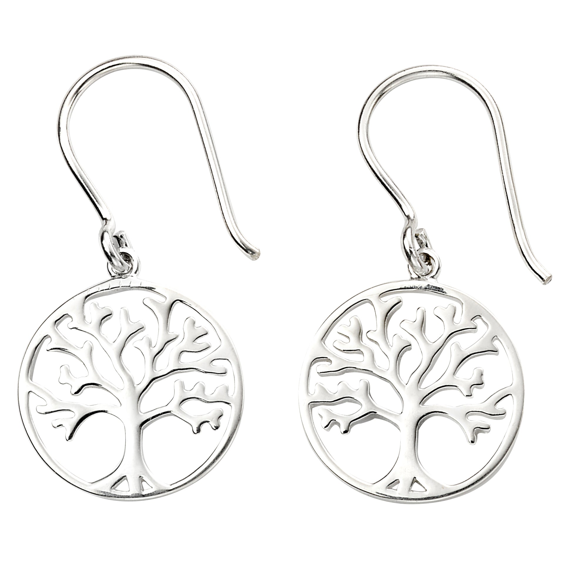 Tree of Life Drop Earrings | Sterling Silver by Gecko Jewellery Retail