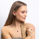Diamonfire Oval Trilogy Ring | Sterling Silver Zirconia Jewellery