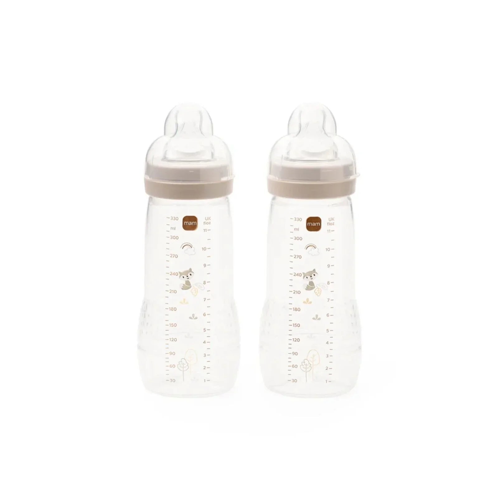 MAM Easy Active Bottle 330ml Unisex Pack of 2 Assorted