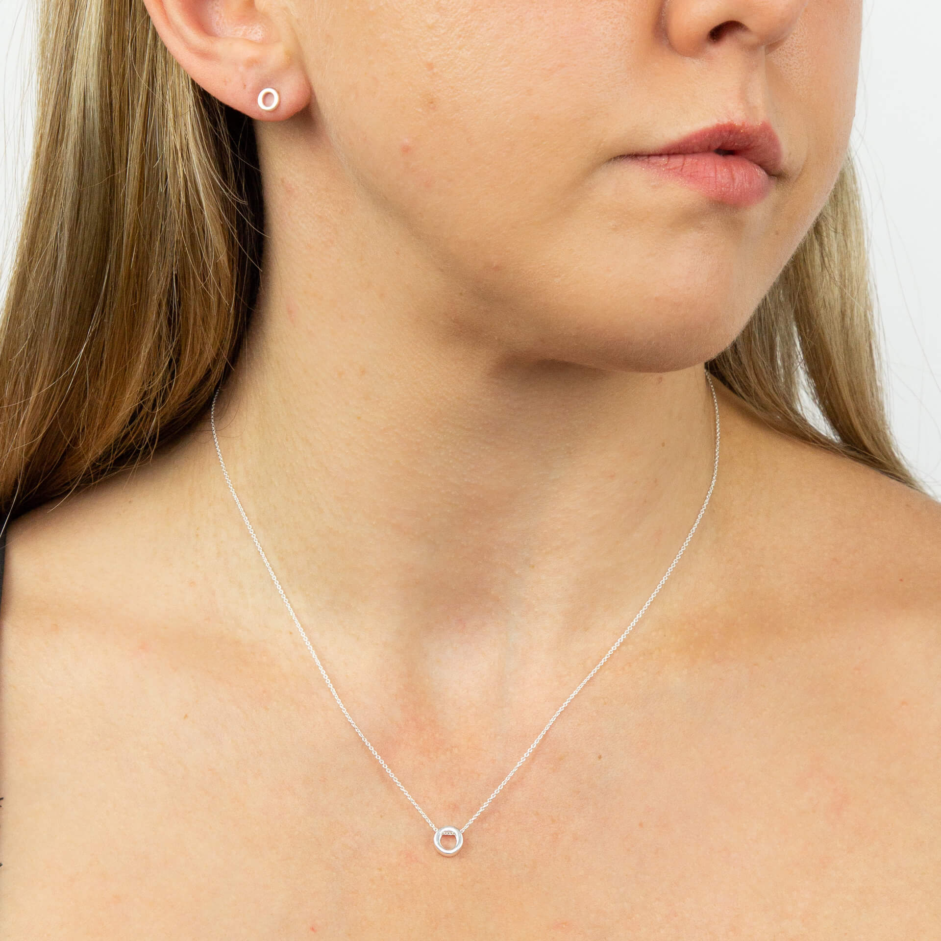 Gecko Jewellery Sterling Silver Initial Necklace - Personalised Gift