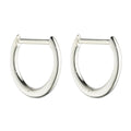 Gecko Jewellery Sterling Silver Hinged Hoop Earrings for Charms