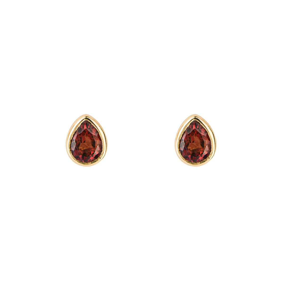 Gecko Jewellery Recycled Sterling Silver Semi-Precious Birthstone Earrings