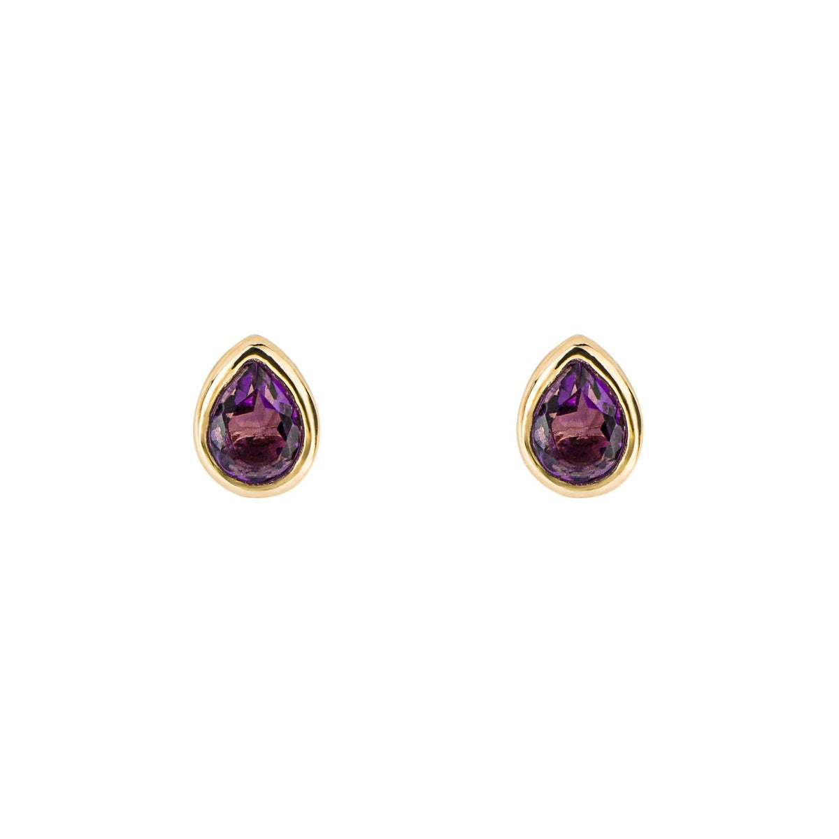 Gecko Jewellery Recycled Sterling Silver Semi-Precious Birthstone Earrings