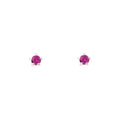 Beginnings Tiny 3mm Stud Earrings | Recycled Sterling Silver Studs