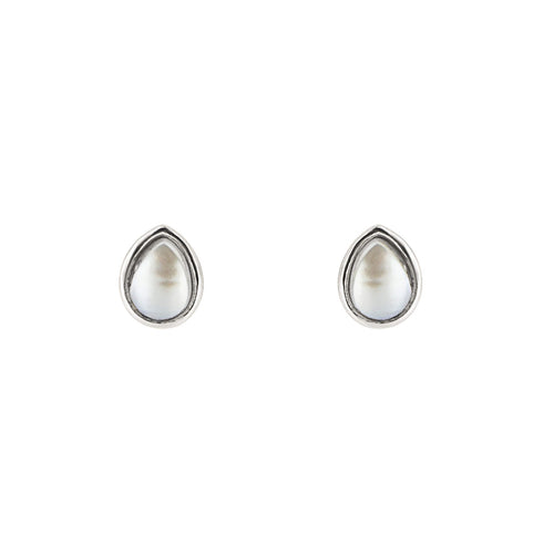 Gecko Jewellery Recycled Sterling Silver Semi-Precious Birthstone Earrings