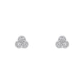 Gecko Jewellery Trilogy Stud Earrings – Recycled Silver & Zirconia