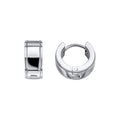 Gecko Jewellery Retail Stainless Steel Hoop Earrings – Polished Finish