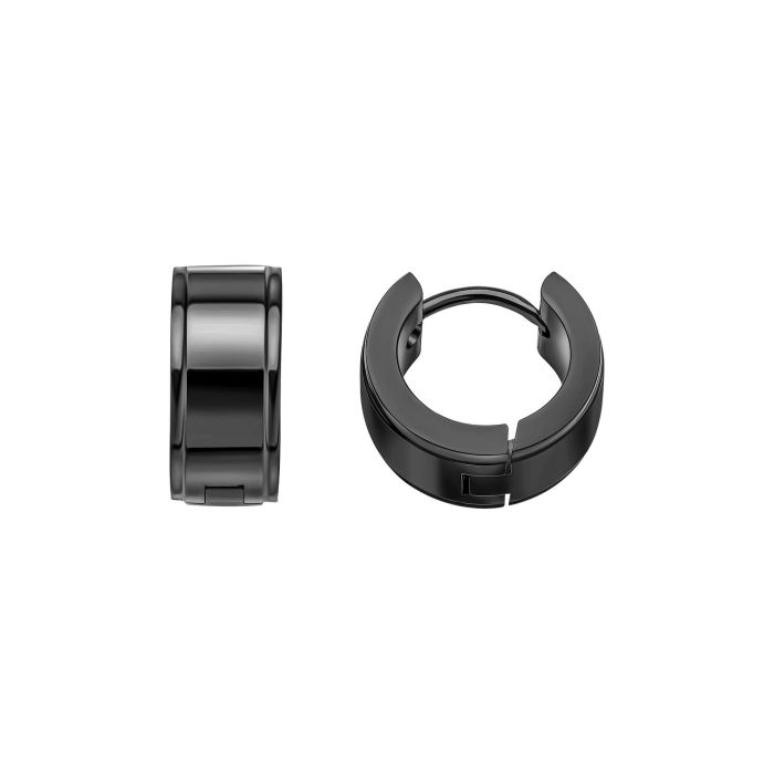 Gecko Jewellery Retail Stainless Steel Hoop Earrings – Polished Finish