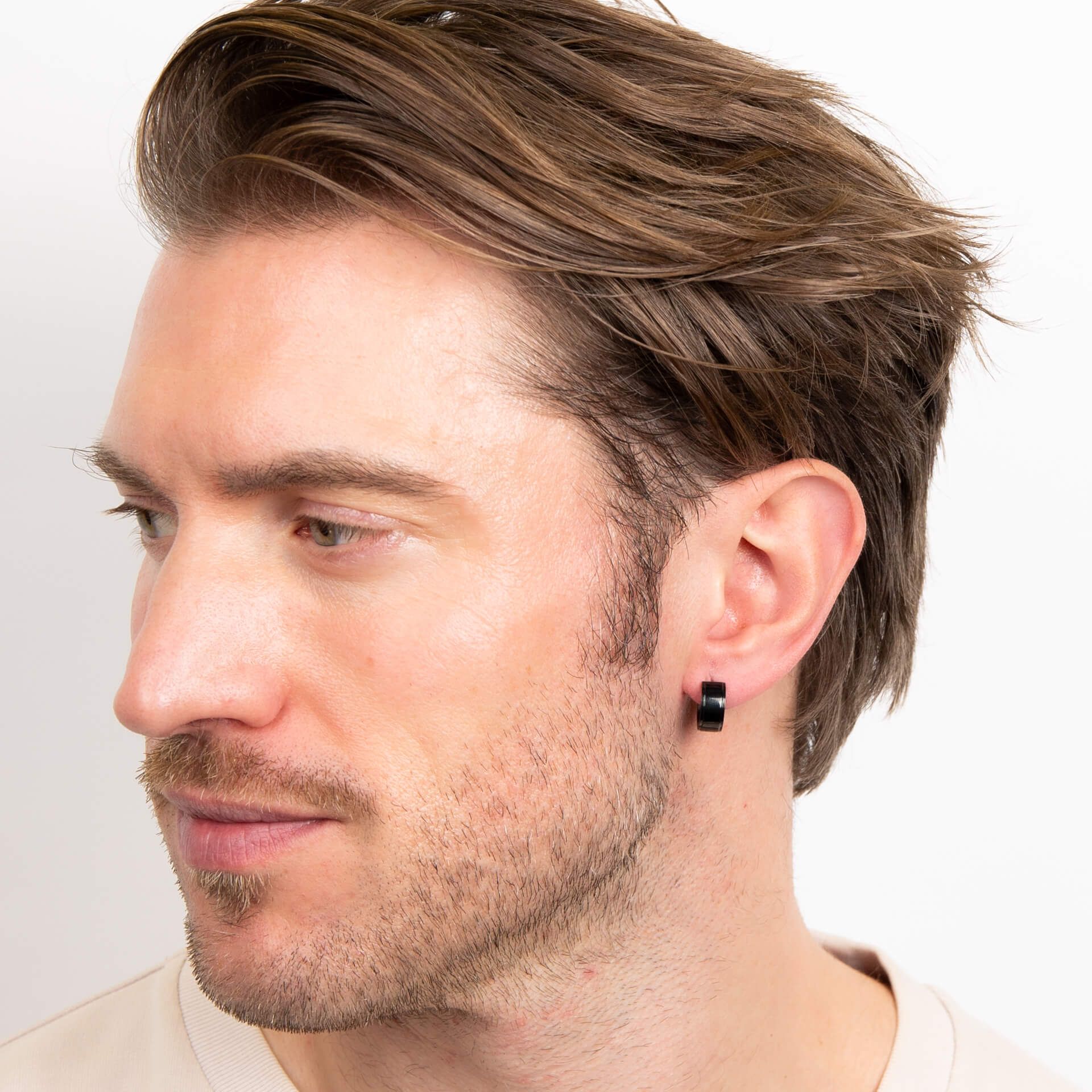 Gecko Jewellery Retail Stainless Steel Hoop Earrings – Polished Finish