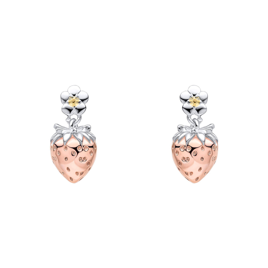 Gecko Jewellery Strawberry Field Stud Earrings in Recycled Sterling Silver