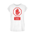 Do Not Disturb Women's Cotton Extended Shoulder T-Shirt | Kate's Clothing