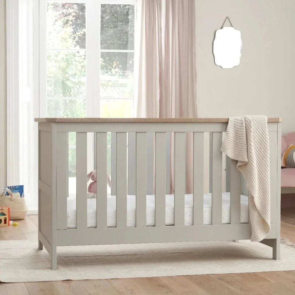 Tutti Bambini Verona 2 pcs Room Set - Dove Grey/Oak