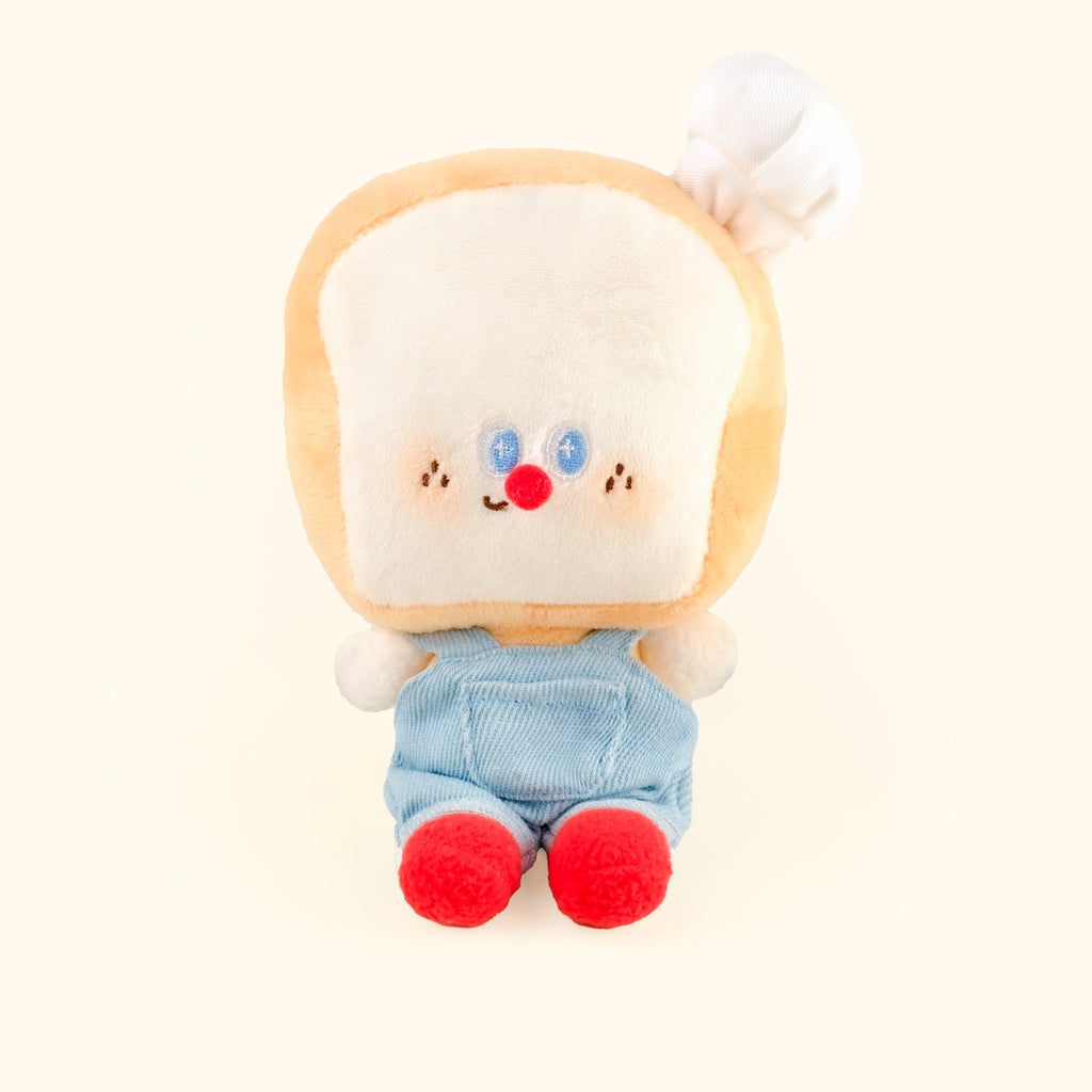 LuLuFun Studio Toast Baby Superman Plush Toy – Kawaii Bread Stuffed Animal