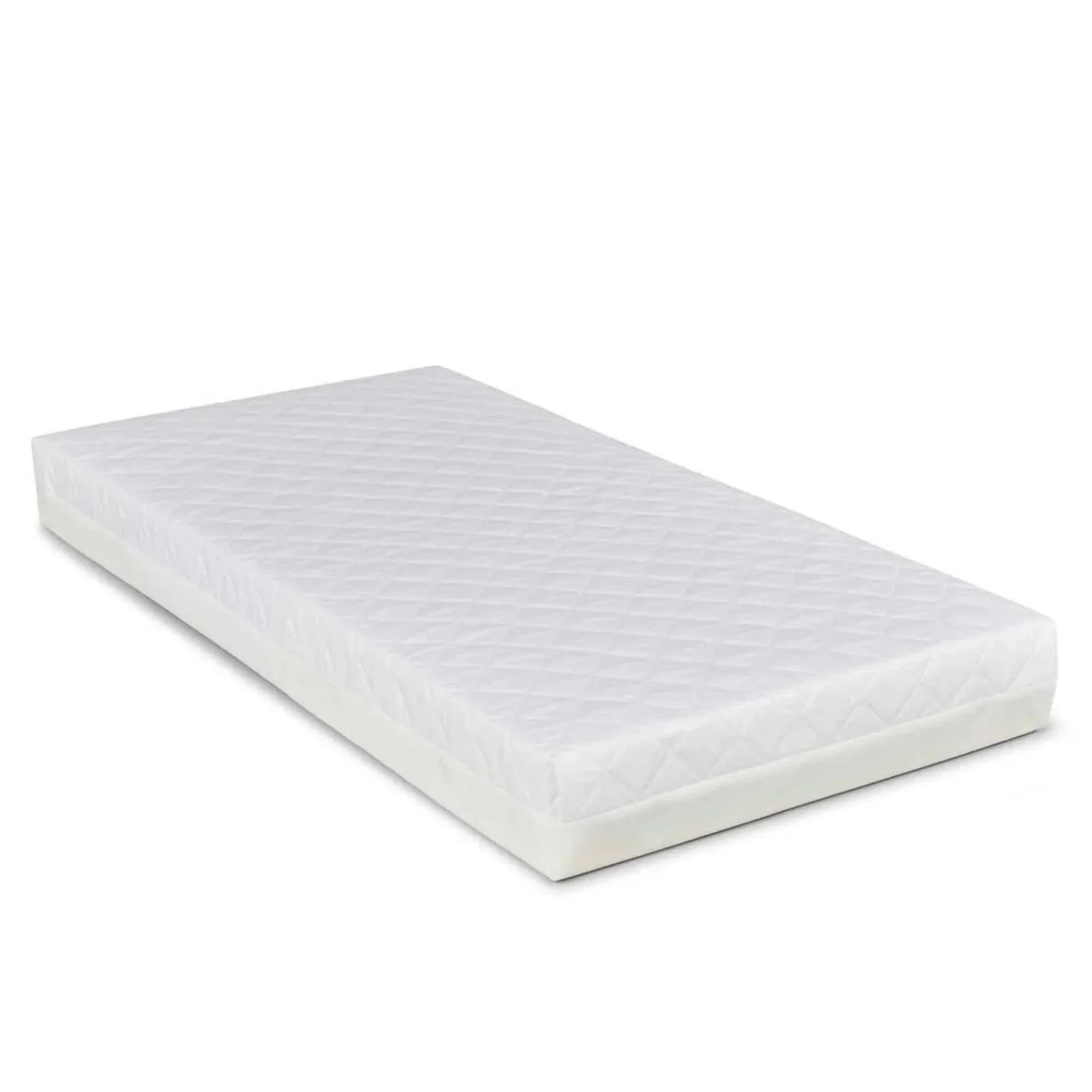 Ickle Bubba Snowdon 4 in 1 Mini 2 Piece Furniture Set White - Premium Sprung Mattress