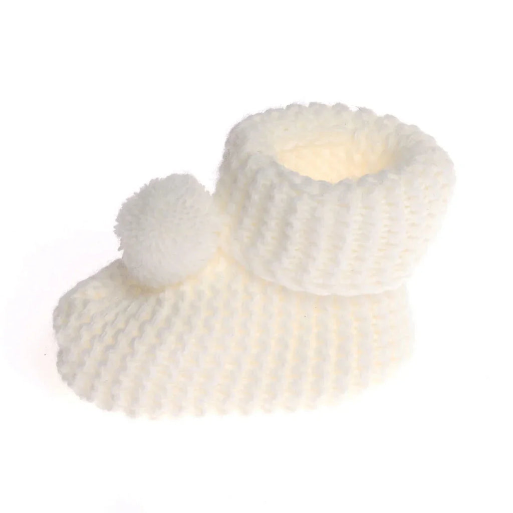 HelloBaby Girls Bootie - Ecru