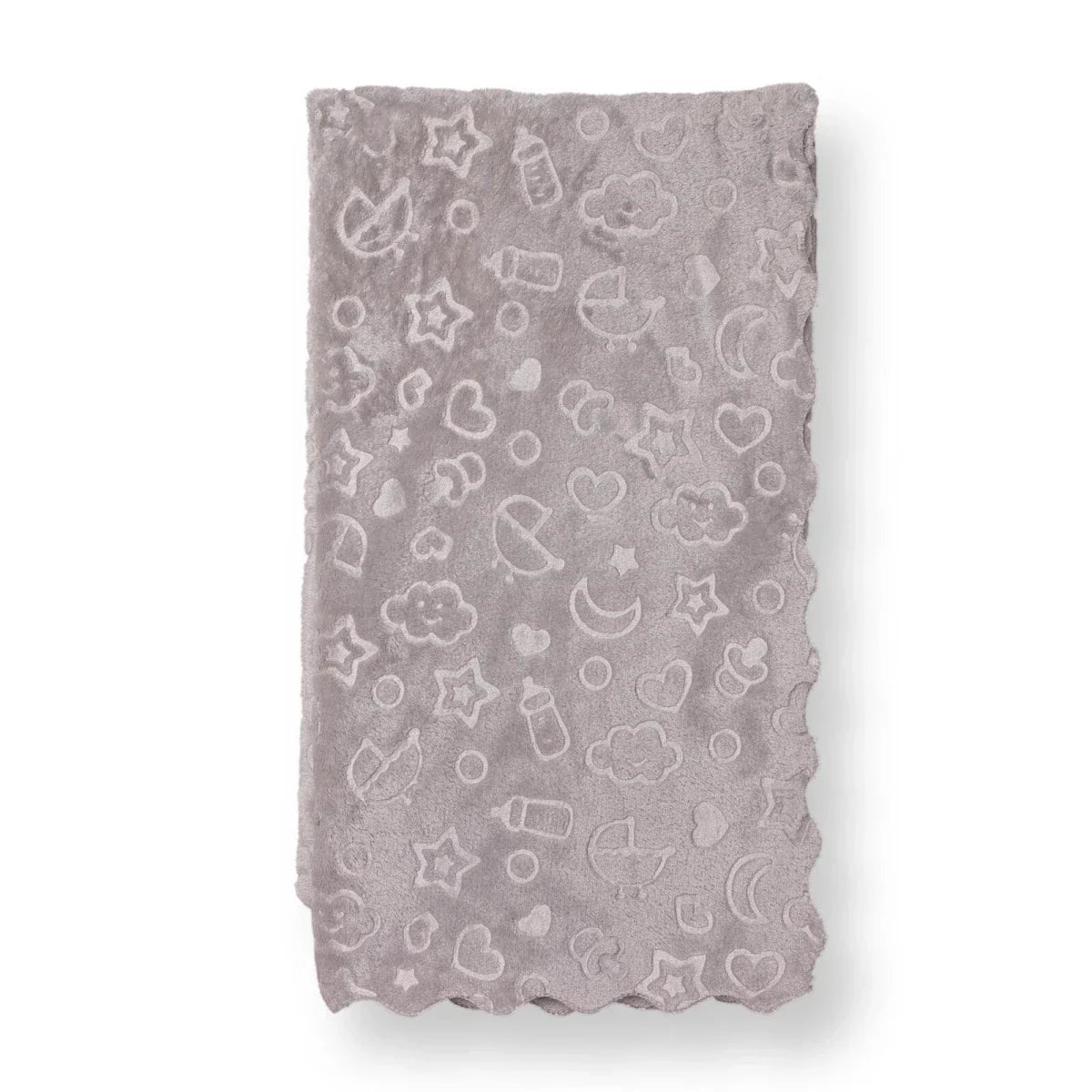 Little Dreams Unisex Plush Blankets - Grey