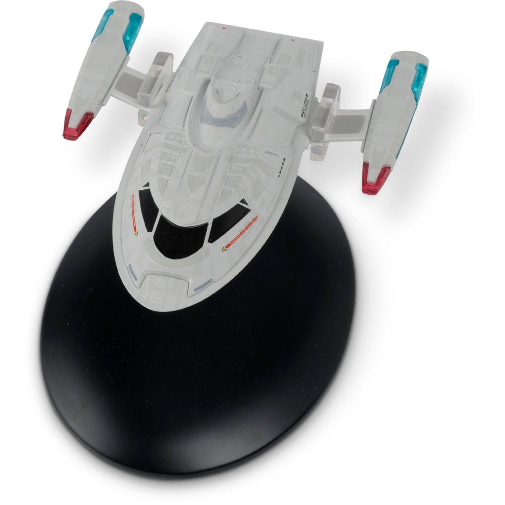 #75 U.S.S. Enterprise NCC-1701-E Captain's Yacht (Cousteau) Starship Model Die Cast Ship (Star Trek)