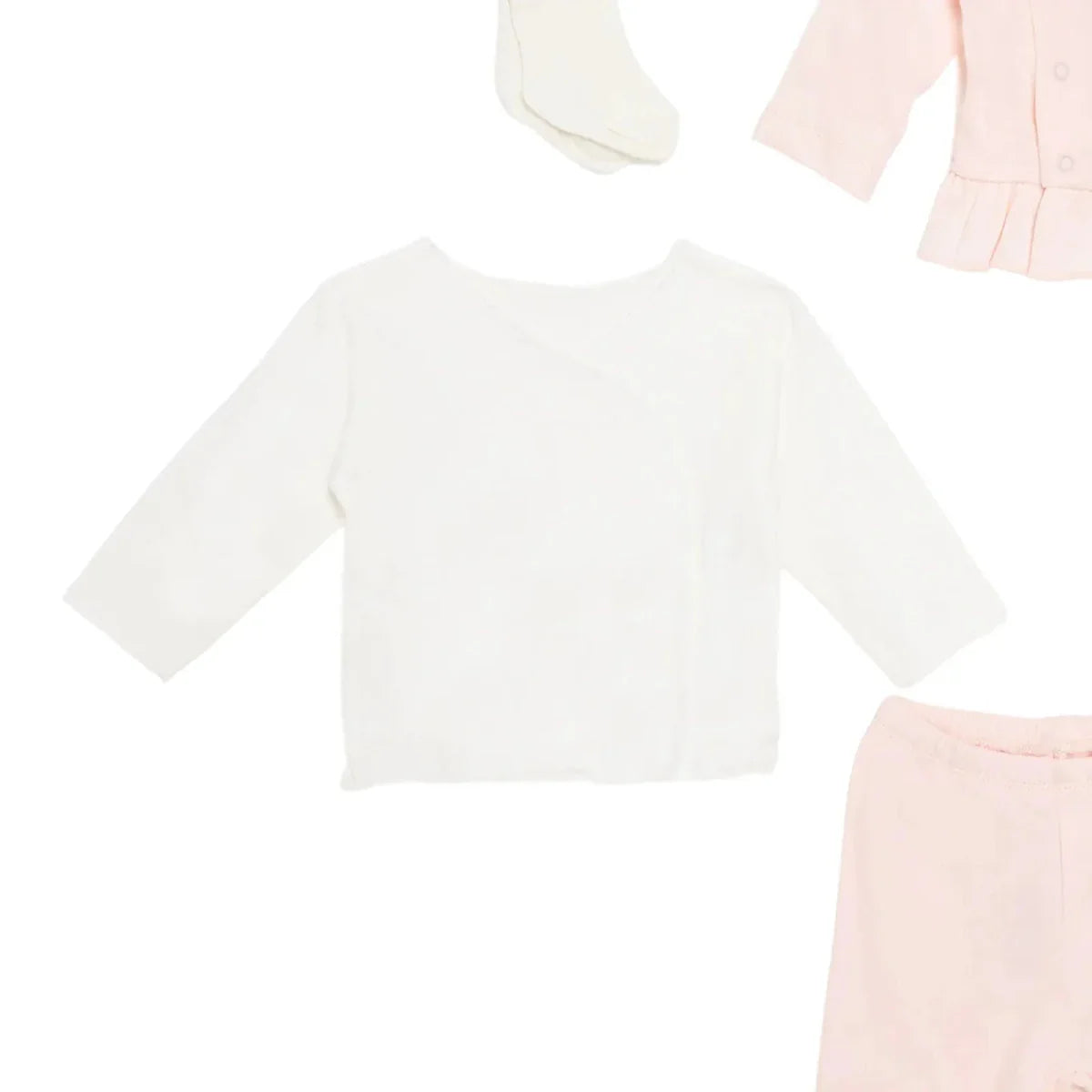 HelloBaby Newborn 10 pcs Starter Set - Pink