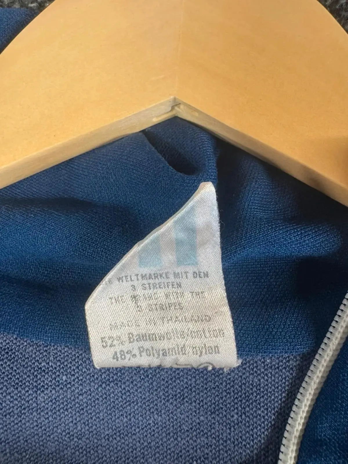 Vintage 1970's Adidas Europa Tracksuit Top Men’s Medium, Women’s 12/14 #307